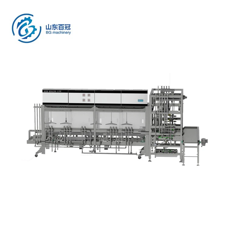 Automatic Beer Keg Washing And Filling Line